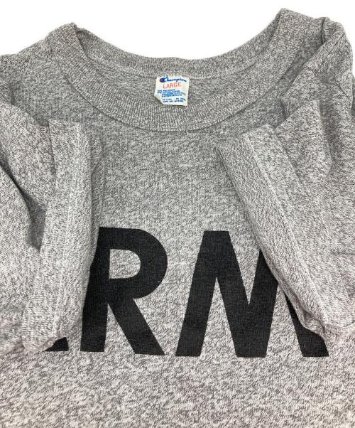 Champion（チャンピオン）Champion (チャンピオン) ARMYプリントTシャツ グレー サイズ:Lの古着・服飾アイテム