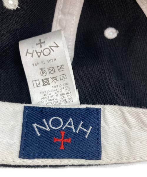 Noah（ノア）Noah (ノア) COTTON CONTRAST STITCH 6-PANEL キャップ ブラックの古着・服飾アイテム
