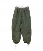 octantオクタント）の古着「イージーパンツ」｜グリーン