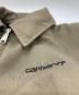 中古・古着 CarHartt (カーハート) 裏地付ダックスイングトップ カーキ サイズ:タグ印字消えにつき不明：15000円