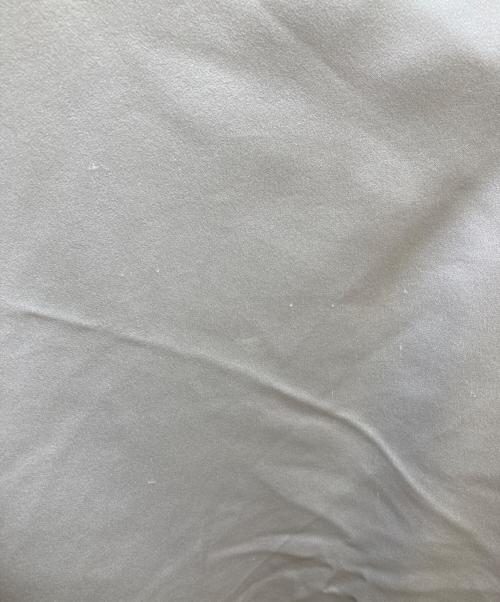 SOEJU（ソージュ）SOEJU (ソージュ) トリアセサテンロングスカート シルバー サイズ:Lの古着・服飾アイテム