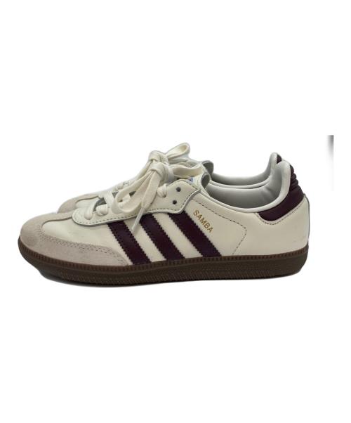 adidas（アディダス）adidas (アディダス) SAMBA OG EMMI/ローカットスニーカー アイボリー サイズ:22.5の古着・服飾アイテム