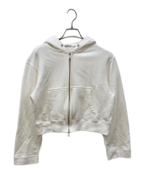 CLANE（クラネ）CLANE (クラネ) ジップパーカー ホワイト サイズ:1の古着・服飾アイテム