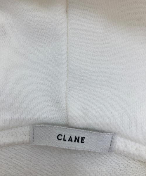 CLANE（クラネ）CLANE (クラネ) ジップパーカー ホワイト サイズ:1の古着・服飾アイテム