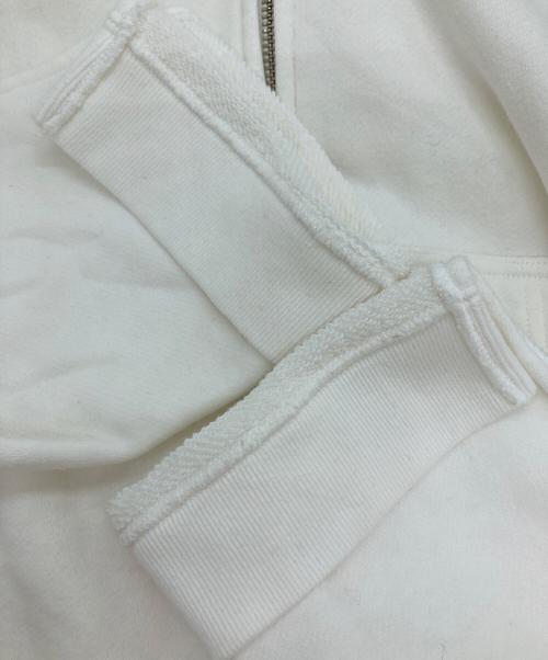 CLANE（クラネ）CLANE (クラネ) ジップパーカー ホワイト サイズ:1の古着・服飾アイテム