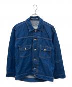 MIDIUMISOLIDミディウミソリッド）の古着「デニムジャケット」｜インディゴ