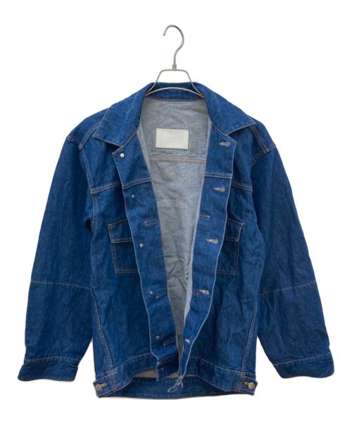 MIDIUMISOLID（ミディウミソリッド）MIDIUMISOLID (ミディウミソリッド) デニムジャケット インディゴ サイズ:FREEの古着・服飾アイテム