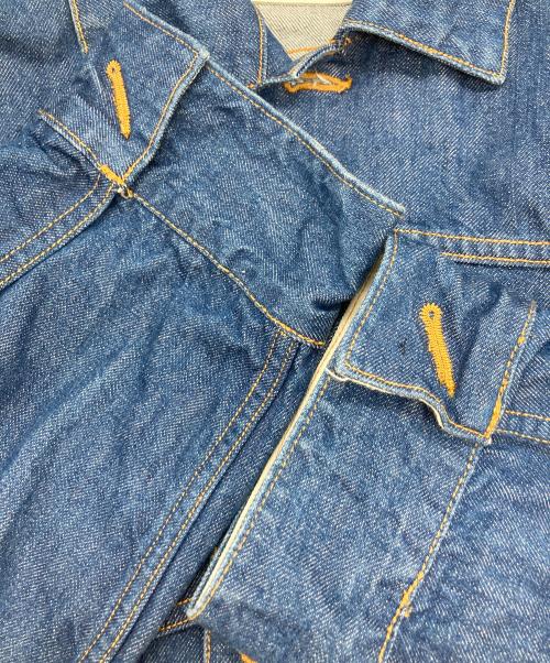 MIDIUMISOLID（ミディウミソリッド）MIDIUMISOLID (ミディウミソリッド) デニムジャケット インディゴ サイズ:FREEの古着・服飾アイテム