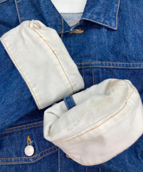 MIDIUMISOLID（ミディウミソリッド）MIDIUMISOLID (ミディウミソリッド) デニムジャケット インディゴ サイズ:FREEの古着・服飾アイテム