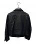 DOMENICO+SAVIO (ドメニコアンドサビオ) ゴートレザーダブルライダースジャケット ブラック サイズ:Ⅿ：7000円