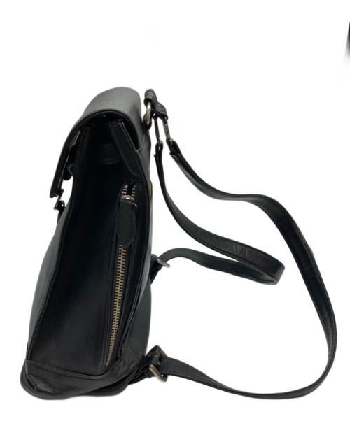 Jean Paul GAULTIER（ジャンポールゴルチェ）Jean Paul GAULTIER (ジャンポールゴルチェ) レザーミニリュック ブラックの古着・服飾アイテム