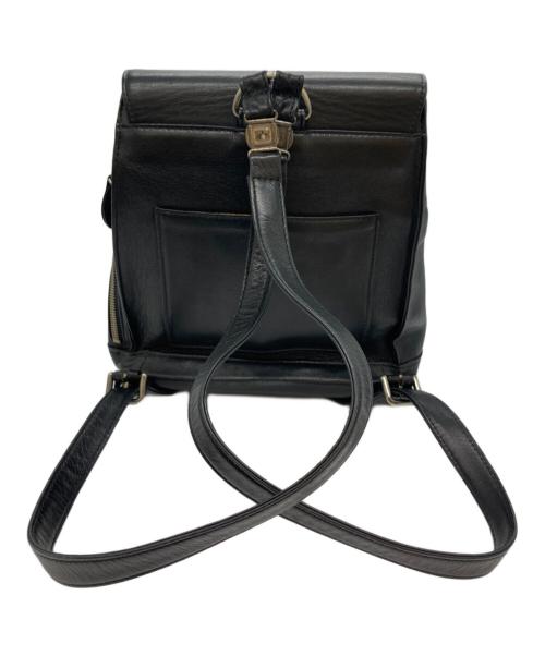 Jean Paul GAULTIER（ジャンポールゴルチェ）Jean Paul GAULTIER (ジャンポールゴルチェ) レザーミニリュック ブラックの古着・服飾アイテム