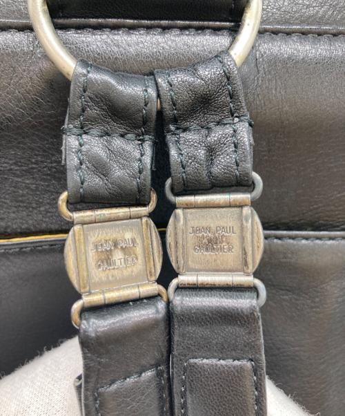 Jean Paul GAULTIER（ジャンポールゴルチェ）Jean Paul GAULTIER (ジャンポールゴルチェ) レザーミニリュック ブラックの古着・服飾アイテム
