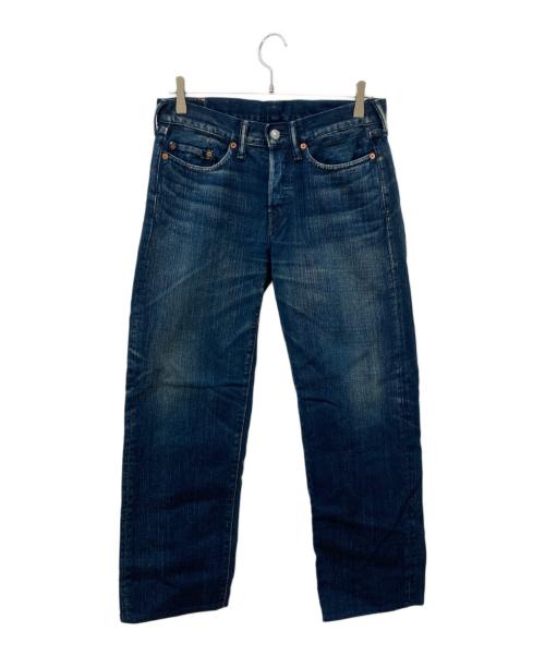 45R（フォーティファイブ・アール）45R (フォーティファイブ・アール) 染めデニムパンツ インディゴ サイズ:26の古着・服飾アイテム