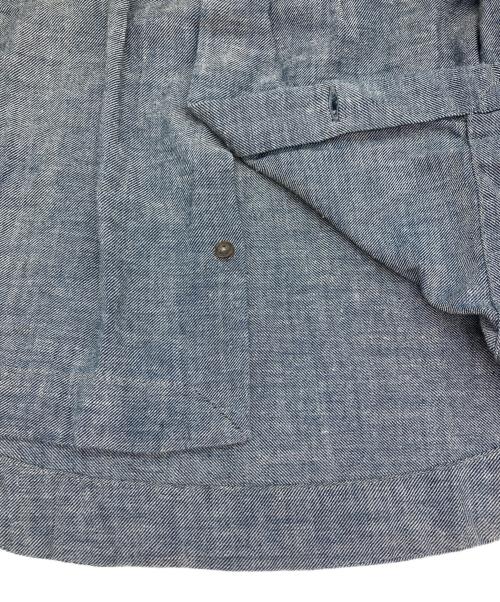 45rpm（45アールピーエム）45rpm (45アールピーエム) シャンブレーシャツブラウス インディゴ サイズ:2の古着・服飾アイテム