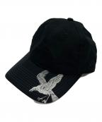 New Era×Yohji Yamamoto pour hommeニューエラ×ヨウジヤマモト プールオム）の古着「キャップ」｜ブラック