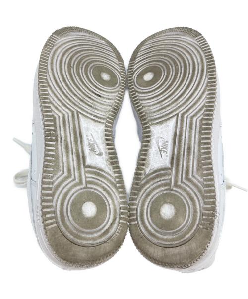 NIKE（ナイキ）NIKE (ナイキ) NIKE AIR FORCE 1 ホワイト サイズ:27.5の古着・服飾アイテム