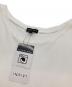 中古・古着 INDIVI (インディヴィ) Tシャツセットワンピース ホワイト×ブラウン サイズ:13：4000円