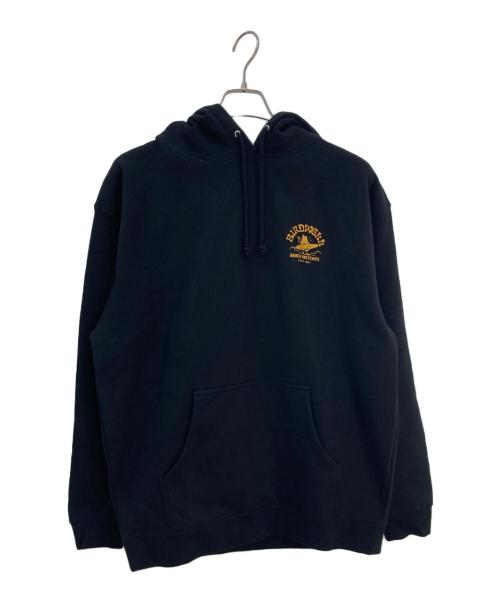 BIRDWELL（バードウェル）BIRDWELL (バードウェル) プリントパーカー ブラック サイズ:Lの古着・服飾アイテム