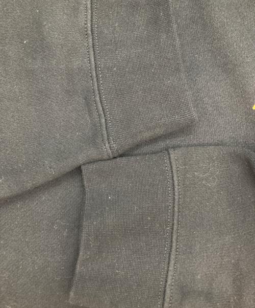 BIRDWELL（バードウェル）BIRDWELL (バードウェル) プリントパーカー ブラック サイズ:Lの古着・服飾アイテム