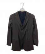 BOTTEGA VENETAボッテガベネタ）の古着「ジレドッキングテーラードジャケット」｜ブラウン