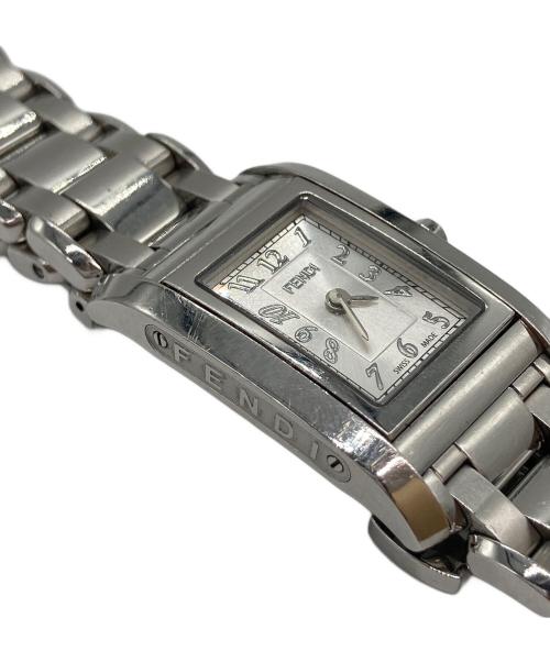 FENDI（フェンディ）FENDI (フェンディ) レクタンギュラー/腕時計 シルバーの古着・服飾アイテム