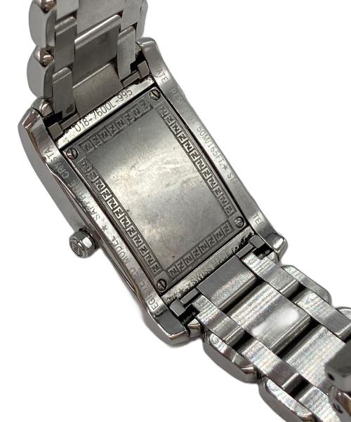 FENDI（フェンディ）FENDI (フェンディ) レクタンギュラー/腕時計 シルバーの古着・服飾アイテム