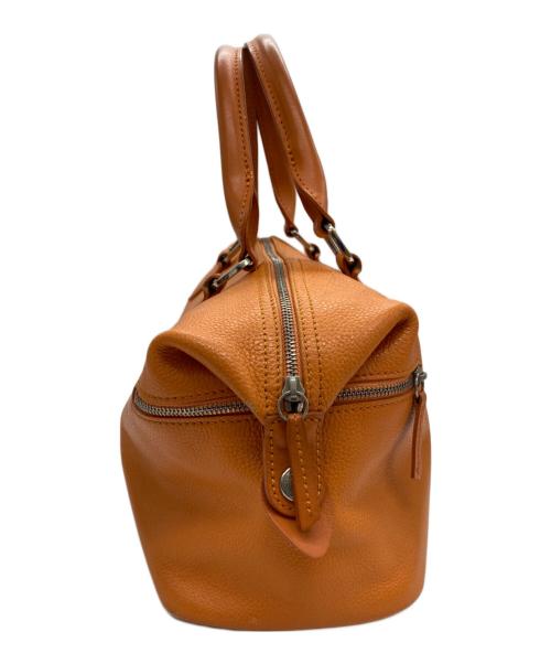 LONGCHAMP（ロンシャン）LONGCHAMP (ロンシャン) ミニボストンバッグ オレンジの古着・服飾アイテム