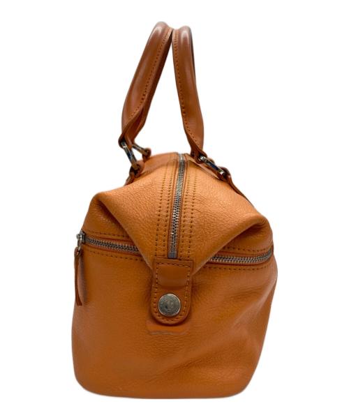 LONGCHAMP（ロンシャン）LONGCHAMP (ロンシャン) ミニボストンバッグ オレンジの古着・服飾アイテム