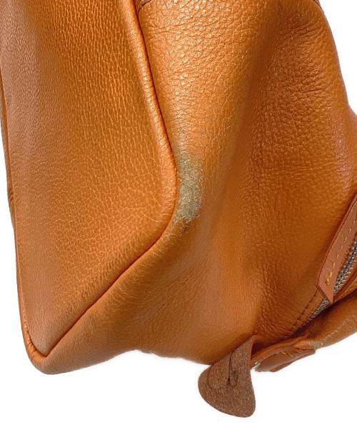 LONGCHAMP（ロンシャン）LONGCHAMP (ロンシャン) ミニボストンバッグ オレンジの古着・服飾アイテム