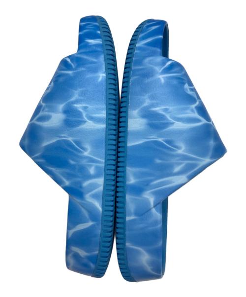 NIKE（ナイキ）NIKE (ナイキ) ナイキ カーム プリント スライド ブルー サイズ:27 未使用品の古着・服飾アイテム