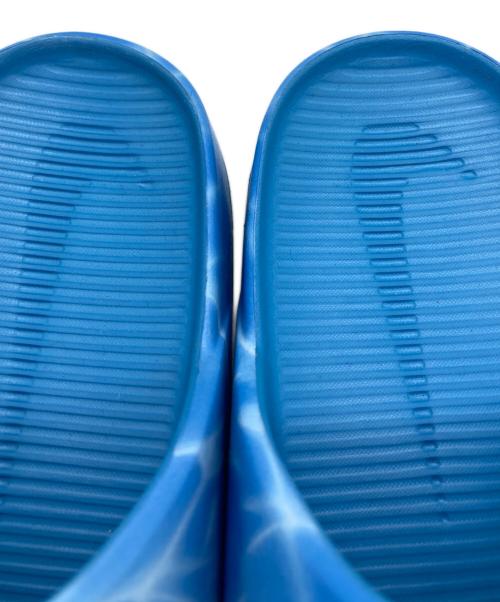 NIKE（ナイキ）NIKE (ナイキ) ナイキ カーム プリント スライド ブルー サイズ:27 未使用品の古着・服飾アイテム