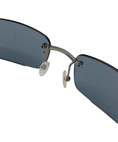 GUCCI（グッチ）GUCCI (グッチ) フレームレスサングラス ブラックの古着・服飾アイテム