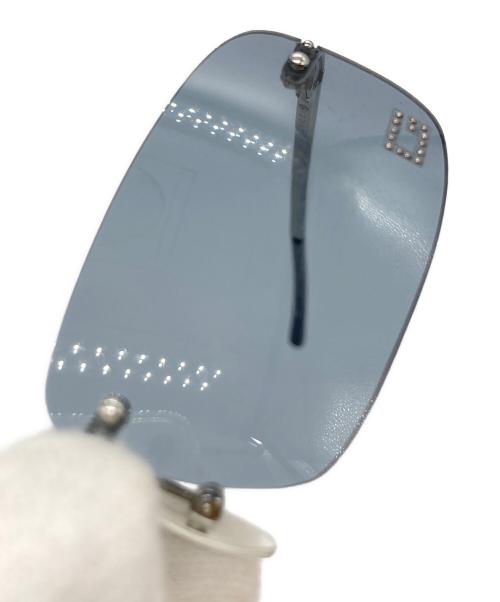 GUCCI（グッチ）GUCCI (グッチ) フレームレスサングラス ブラックの古着・服飾アイテム