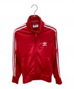 adidasアディダス）の古着「トラックジャケット」｜レッド