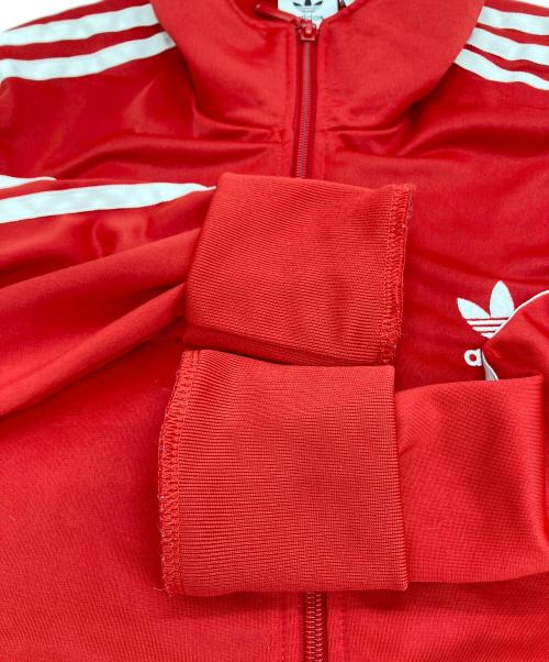adidas（アディダス）adidas (アディダス) トラックジャケット レッド サイズ:OTの古着・服飾アイテム