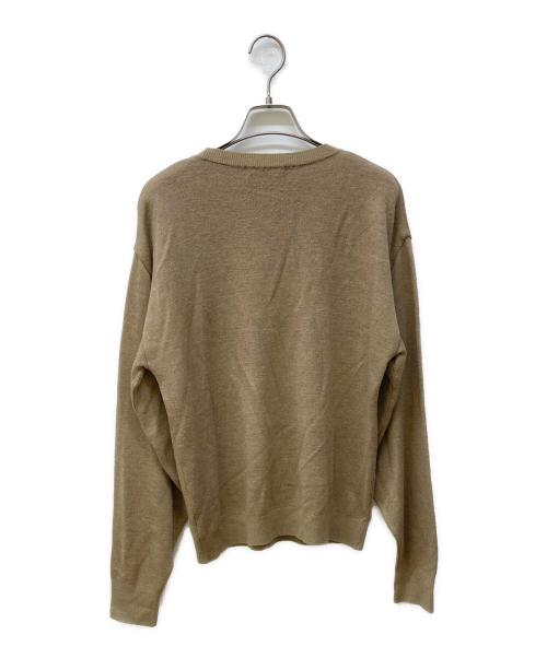 Hysteric Glamour（ヒステリックグラマー）Hysteric Glamour (ヒステリックグラマー) ハートデザインニット ブラウン サイズ:FREEの古着・服飾アイテム