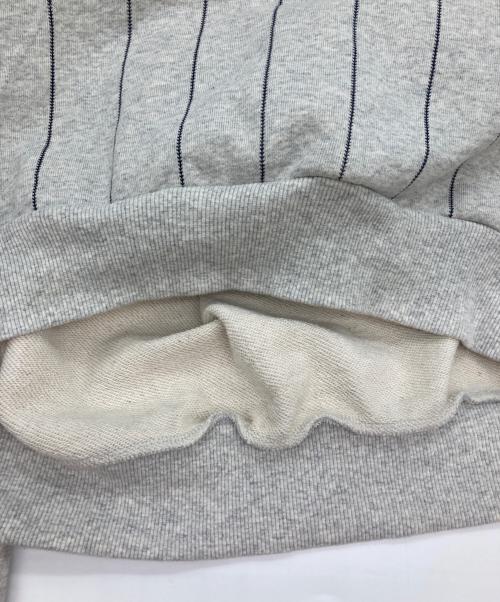 KEBOZ（ケボズ）KEBOZ (ケボズ) シームストライプロゴパーカー グレー サイズ:XLの古着・服飾アイテム