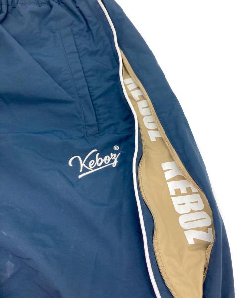 KEBOZ（ケボズ）KEBOZ (ケボズ) ナイロンパンツ ネイビー サイズ:Lの古着・服飾アイテム