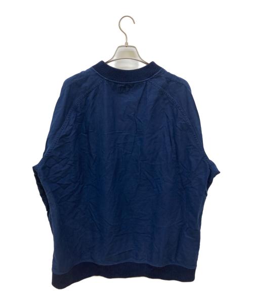 POLO RALPH LAUREN（ポロ・ラルフローレン）POLO RALPH LAUREN (ポロ・ラルフローレン) コットンブルゾン ネイビー サイズ:XXLの古着・服飾アイテム