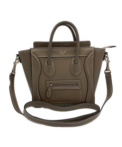 CELINE（セリーヌ）CELINE (セリーヌ) 2WAYバッグ ブラウンの古着・服飾アイテム