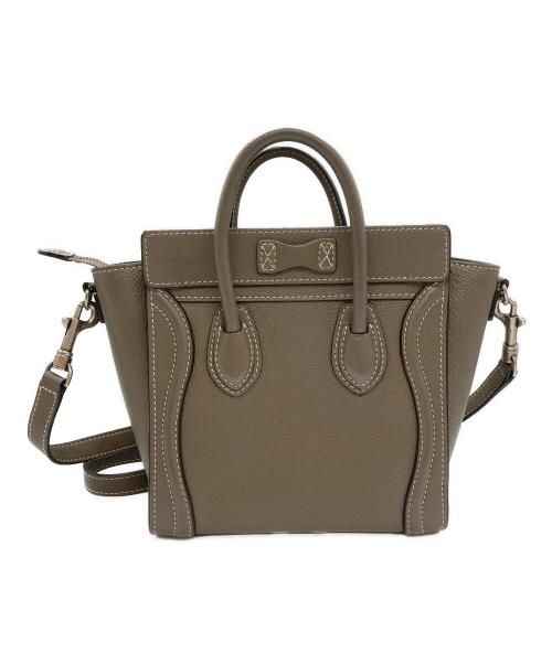 CELINE（セリーヌ）CELINE (セリーヌ) 2WAYバッグ ブラウンの古着・服飾アイテム