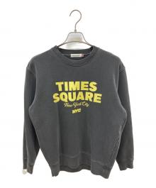 GOOD ROCK SPEED（グッドロックスピード）の古着「4段プリントスウェット」｜グレー