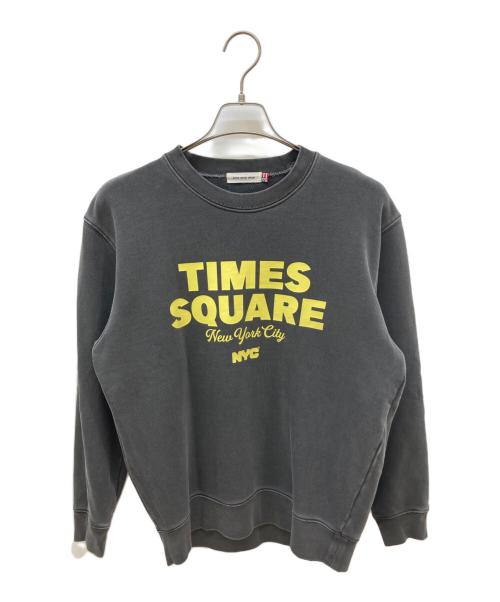 GOOD ROCK SPEED（グッドロックスピード）GOOD ROCK SPEED (グッドロックスピード) 4段プリントスウェット グレー サイズ:Mの古着・服飾アイテム