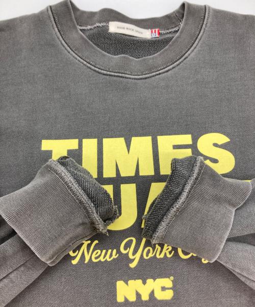 GOOD ROCK SPEED（グッドロックスピード）GOOD ROCK SPEED (グッドロックスピード) 4段プリントスウェット グレー サイズ:Mの古着・服飾アイテム