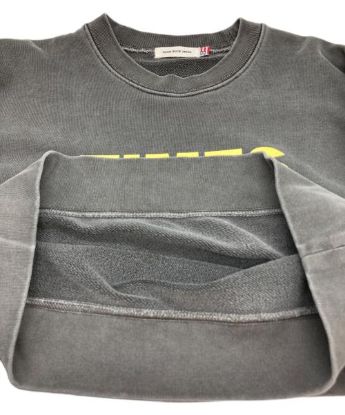 GOOD ROCK SPEED（グッドロックスピード）GOOD ROCK SPEED (グッドロックスピード) 4段プリントスウェット グレー サイズ:Mの古着・服飾アイテム