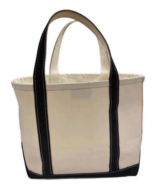 L.L.Bean（エルエルビーン）L.L.Bean (エルエルビーン) ボートアンドトートバッグ アイボリー×ブラックの古着・服飾アイテム