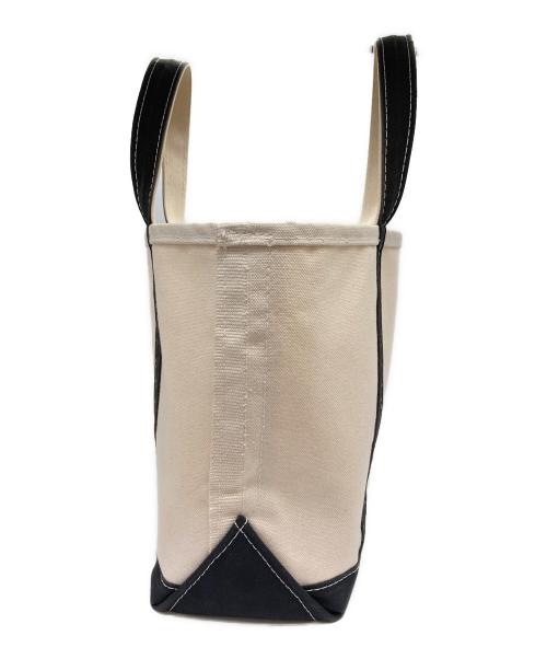 L.L.Bean（エルエルビーン）L.L.Bean (エルエルビーン) ボートアンドトートバッグ アイボリー×ブラックの古着・服飾アイテム