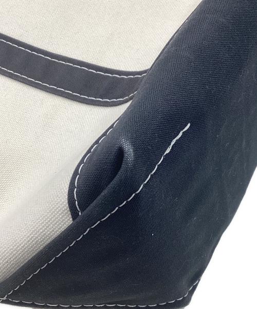 L.L.Bean（エルエルビーン）L.L.Bean (エルエルビーン) ボートアンドトートバッグ アイボリー×ブラックの古着・服飾アイテム