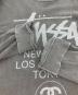 中古・古着 stussy (ステューシー) WORLD TOUR L/S TEE グレー サイズ:M：5000円
